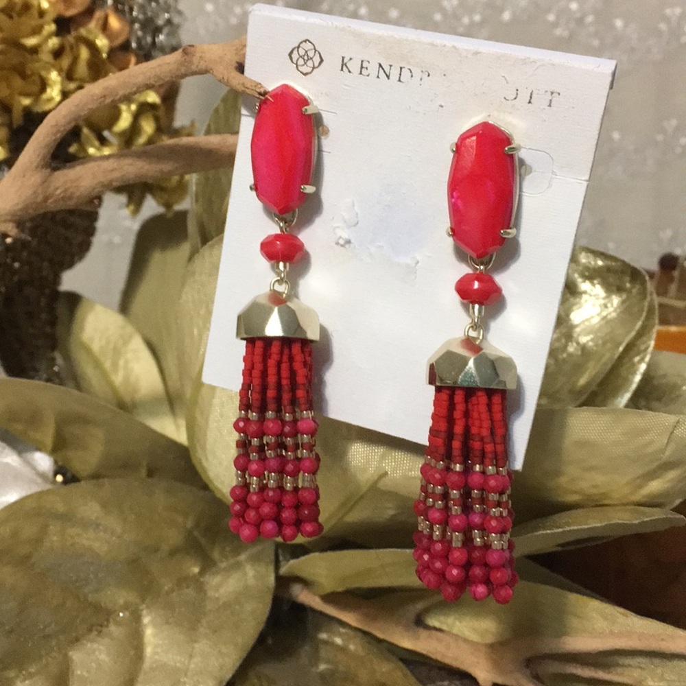 Kendra Scott Dove Fashion Dangle Earrings NWT